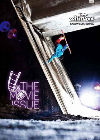 Whiteout Snowboarding Magazine cover